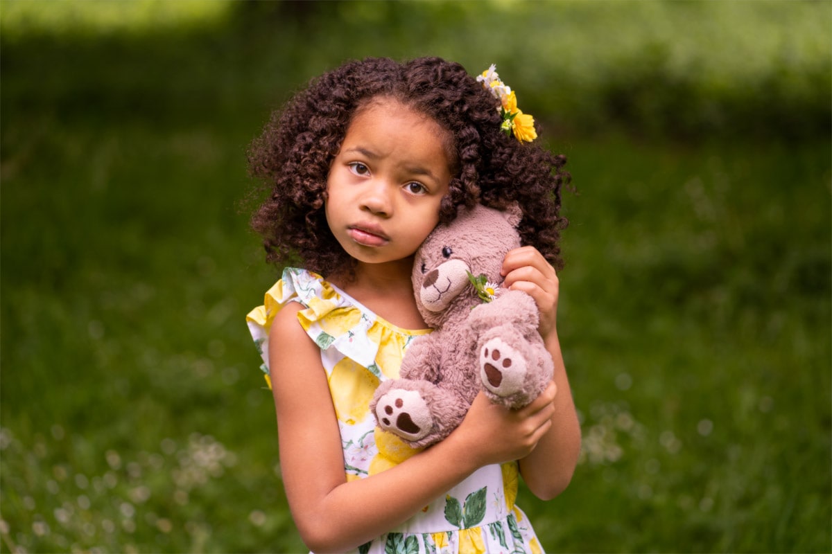 Child model Empress portrait