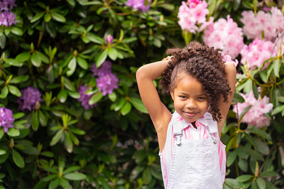 Child model Empress portrait