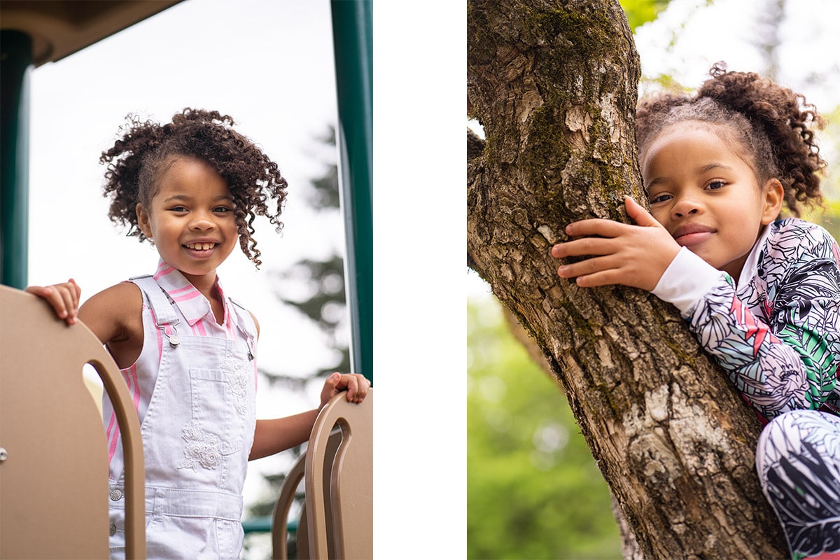 Child model Empress portrait