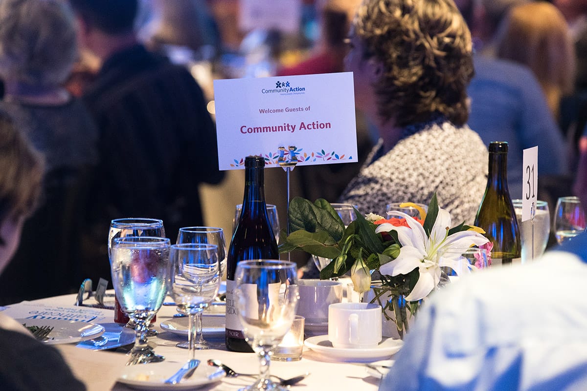 Community Action Gala event photography