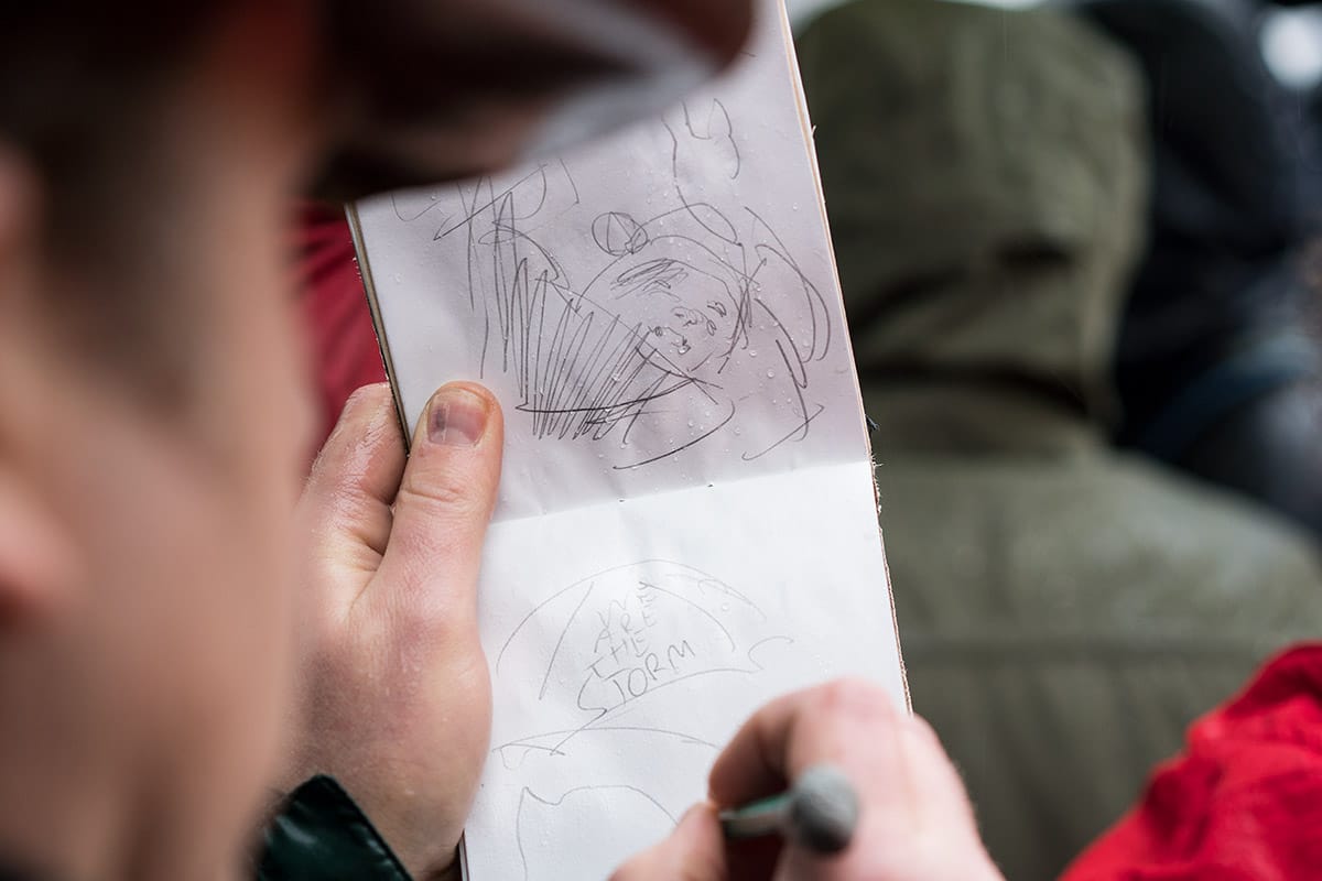 Women's march event photography