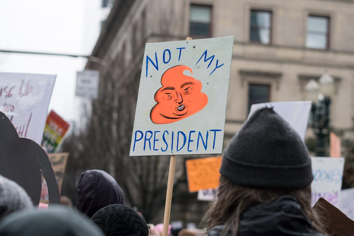 Women's march event photography