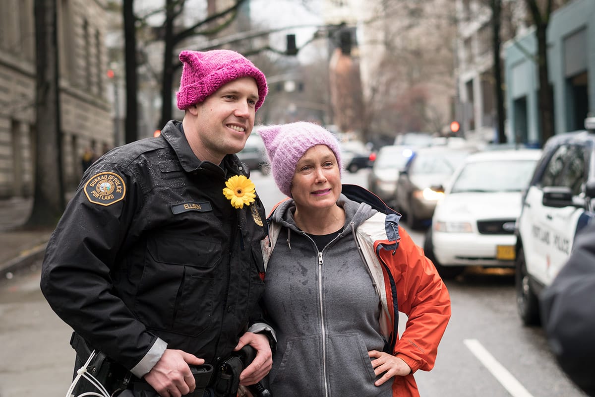 Women's march event photography