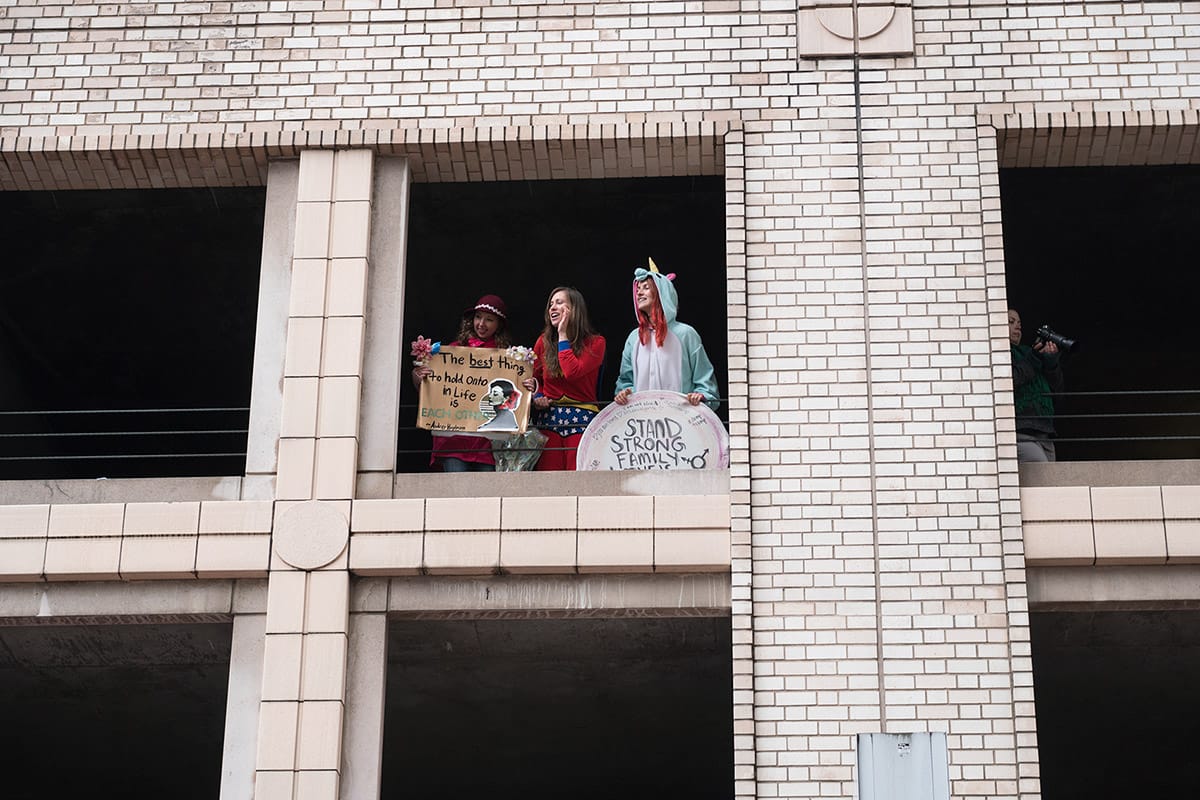 Women's march event photography